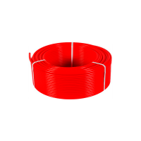 Труба РОСТерм PE-RT 16х2,0, 200м, для напольного отопления, красная